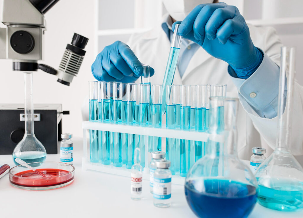 toma de muestras laboratorio clínico